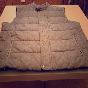 Banana Republic Gray Wool Vest